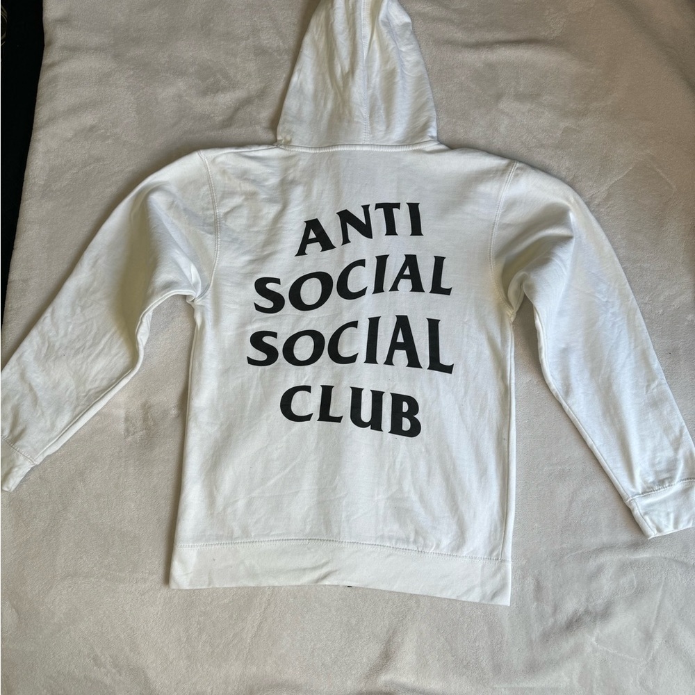 Anti Social Social Club Zip Up Hoodie AUTHENTIC